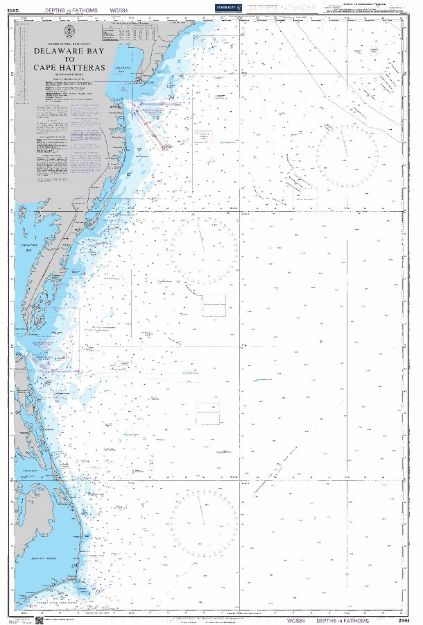 BA 2861 - Delaware Bay to Cape Hatteras